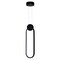 Cwi Lighting Pulley 4 in LED Black Mini Pendant 1297P4-1-101 - alternate 5